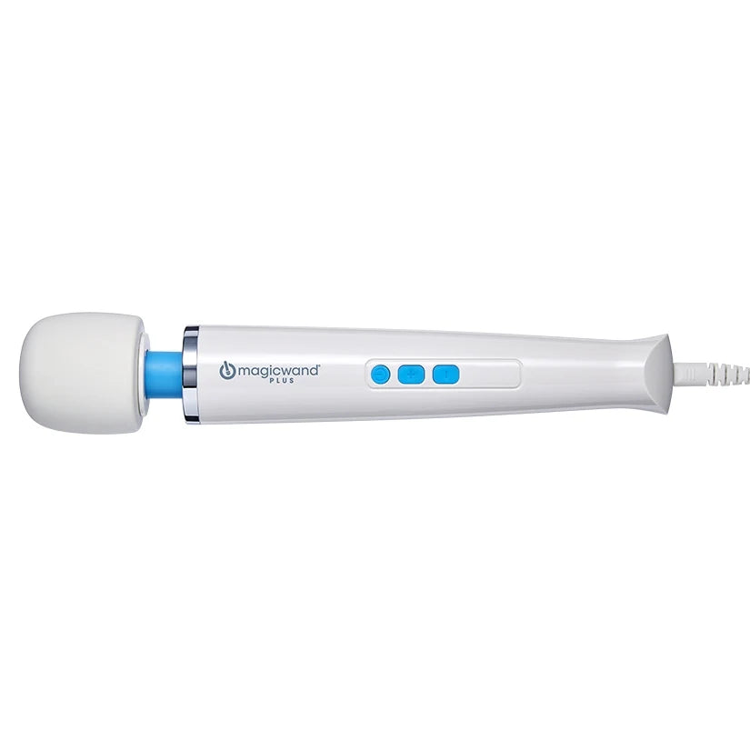 Magic Wand Plus with upgraded design, extra power, and ergonomic handle