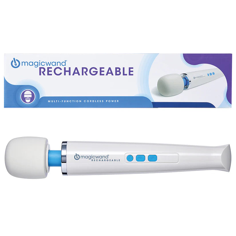 Magic Wand Rechargeable massager featuring customizable speed settings for relaxation