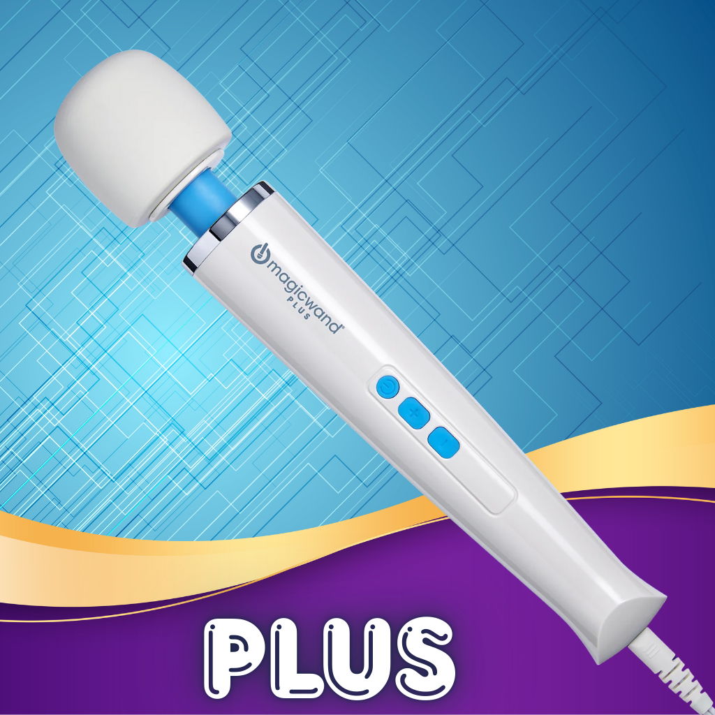 Magic Wand Plus – Powerful Plug-In Massager with Variable Speeds